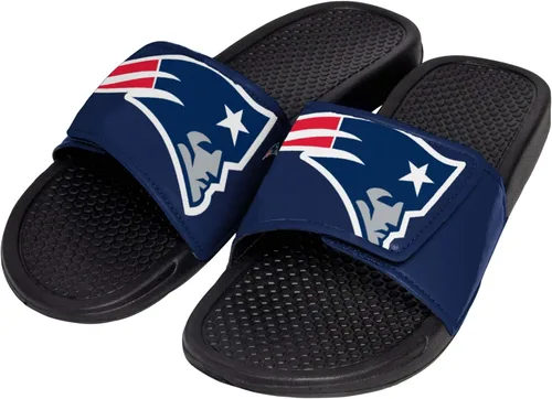 Miniatura 16 de FOCO mens NFL Team Cropped Big Logo Shower Sport Slide Flip Flop Sandals