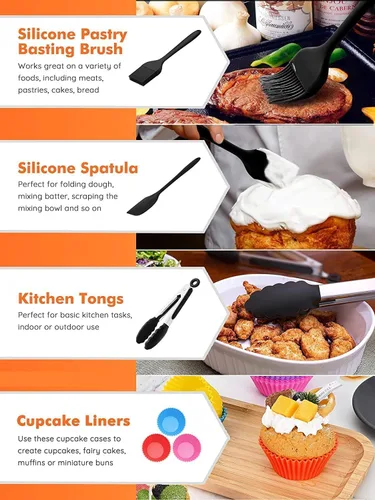 Miniatura 6 de Accesorios para freidora de aire para Cosori, 10 piezas cuadradas accesorios para COSORI 5.8 cuartos de galón, 6.0 cuartos de galón, Instant Vortex