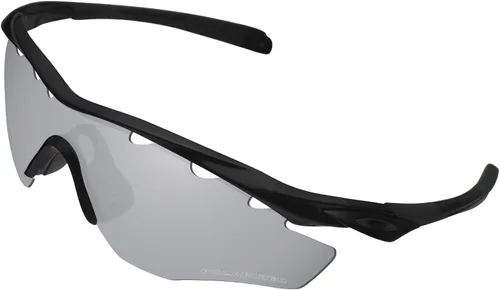 Miniatura 2 de BroLizard - Lente polarizada para gafas de sol Oakley M2 con ventilación, plateado