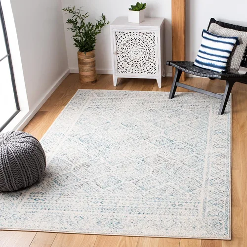 Miniatura 7 de Safavieh - Alfombra decorativa de la colección Tulum, modelo TUL264F, estilo marroquí, bohemio y desgastado, no suelta pelusa, para sala, vestíbulo
