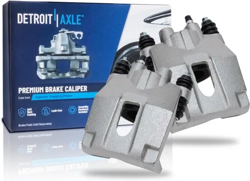 Miniatura 105 de Detroit Axle - Pinza de freno trasera izquierda para Chevrolet Equinox Captiva Sport GMC Terrain Saturn Vue Pontiac Torrent Pinza de freno lateral
