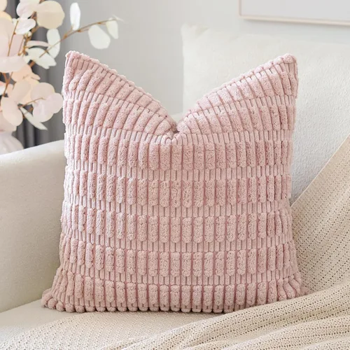 Miniatura 43 de OTOSTAR Fundas de Almohada Decorativas de Pana de 16 x 24 Pulgadas Súper Suaves Bohemias a Rayas Rectangulares Fundas de Cojín Modernas para Sofá