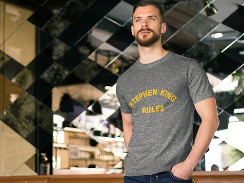 Miniatura 5 de Stephen King - Camiseta divertida y impresionante para hombre, camiseta con estampado de Best King Ever