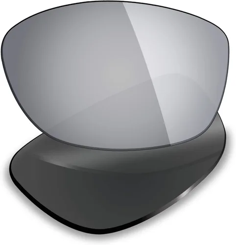 Miniatura 3 de Mryok 4 pares de lentes polarizadas de repuesto para Arnette Freezer AN4155 Sunglass - Stealth negrorojo fuegoazul hielo plata titanio