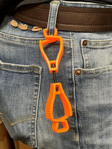 Miniatura 5 de ATERET Clips de guantes para guantes de trabajo, soporte para guantes para trabajo, construcción, exteriores