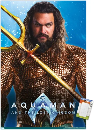 Miniatura 15 de Trends International DC Comics Movie Aquaman y el Reino Perdido - Póster de pared Aquaman de 22.4 pulgadas de largo x 14.7 pulgadas de ancho