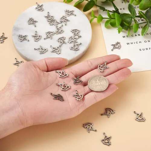 Miniatura 3 de Mega Pet 304 Stainless Steel Pendants
