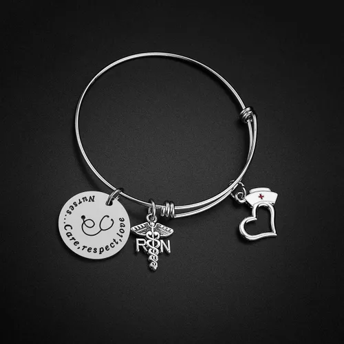 Miniatura 7 de Regalos de enfermera para mujeres Pulsera de enfermera, regalos de graduación de enfermería, regalos de enfermera, regalos de enfermera, regalos