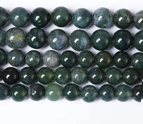Miniatura 74 de 12MM 31 piezas de cuentas de cloisonné verdes, cuentas sueltas redondas para hacer joyas, pulseras DIY