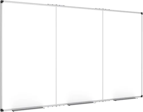 Miniatura 7 de XBoard Pizarra blanca magnética de 96 x 48 pulgadas, pizarra blanca gigante plegable de borrado en seco para pared con bandeja de marcadores de 8 x
