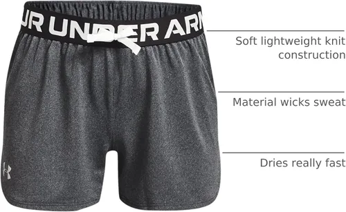Miniatura 3 de Under Armour Play Up Pantalones cortos de color liso, para niña