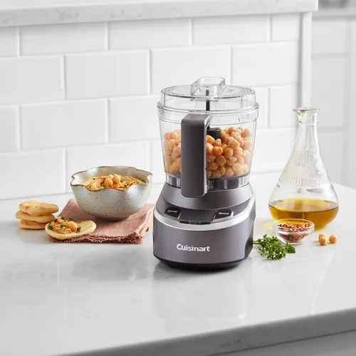 Miniatura 2 de Cuisinart Mini procesador de alimentos y picadora, procesador pequeño para verduras, carnes y más, 4 tazas, eléctrico, negro, RMC-100