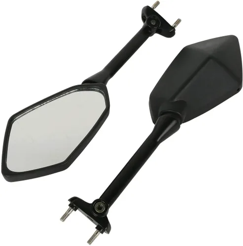 Miniatura 7 de TCT-MOTORPARTS Par de espejos retrovisores laterales para KAWASAKI NINJA 650R ER6F ER-6F 2009-2016 negro