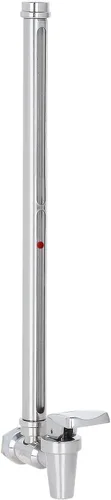 Espiga de vidrio de visión de acero inoxidable 304 de 13 pulgadas, compatible con Berkey, Purewell, ProOne y otros sistemas de filtración de agua