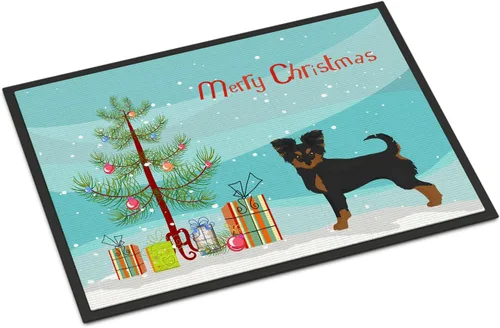 Miniatura 42 de Caroline's Treasures CK3799MAT Akita Shepherd - Tapete de árbol de Navidad de 18 x 27 pulgadas, tapete para puerta delantera, interior y exterior