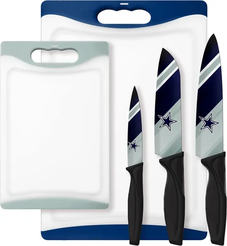 Miniatura 8 de The Sports Vault NFL unisex-adult 5-Piece & Cutting Board Set