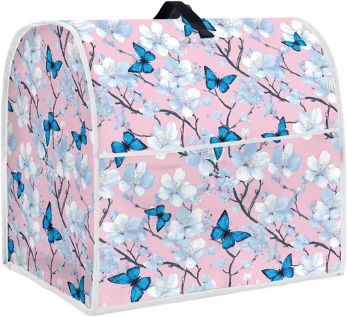 Miniatura 33 de Talayituse Beach Turtle Starfish Print Stand Mixer Cover for 4.5-5 Quarts Kitchen Aid, Washable Mixer Dust Cover with Handle and Pocket Kitchen
