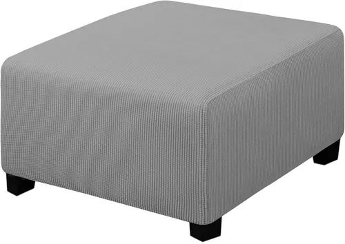 Miniatura 124 de Easy-Going Funda Elástica para Otomana Taburete de Almacenamiento Plegable Protector de Muebles Funda Rectangular Suave con Parte Inferior Elástica