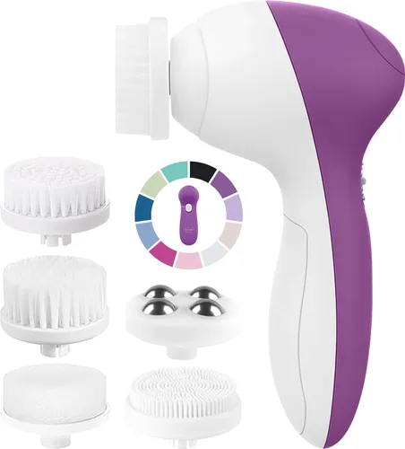Cepillo de Limpieza Facial Exfoliante para el Rostro Limpiador Exfoliante para el Cuidado de la Piel Lavado para Mujeres Niñas Exfoliante Eléctrico