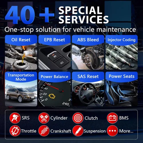 Miniatura 5 de Autel Escáner MaxiPro MP900Z-BT: 2026 ECU Codificación OBD2 Herramienta de escaneo bidireccional con más de 40 servicios, actualizado de MP900