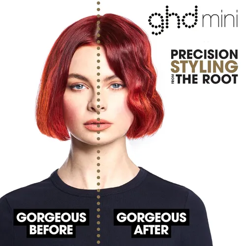 Miniatura 2 de ghd Gold ― 1" Flat Iron Hair Straightener Professional Ceramic Hair Straightening Styling Tool for Stronger Hair & More Color Protection Negro