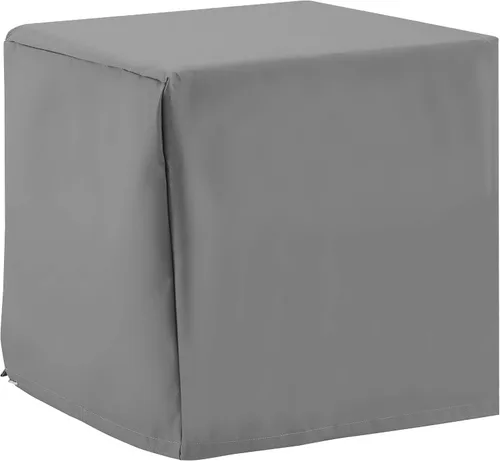 Miniatura 8 de Fundas para muebles de patio de Crosley Furniture, funda impermeable para tumbona al aire libre para el patio trasero, gris