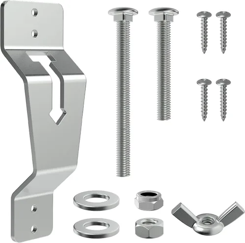 Miniatura 8 de Soporte de Montaje en Pared para Neumático de Repuesto para Remolque, Soporte de Neumático de Repuesto para Remolque Cerrado, Soporte Universal