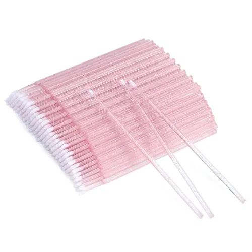Miniatura 9 de G2PLUS 500 PIEZAS Hisopos de Algodón, Cepillos Aplicadores Micro Desechables para Maquillaje y Cuidado Personal, Hisopos Micro para Extensiones