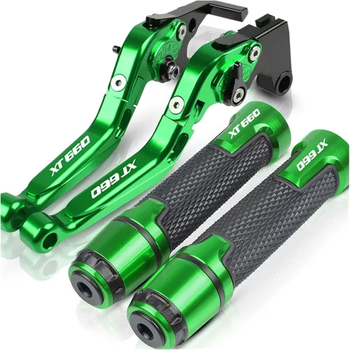 Miniatura 21 de Embrague de freno para motocicleta, accesorios CNC, ajustable, plegable, extensible, con logotipo, palancas de embrague de freno, manillar, extremos