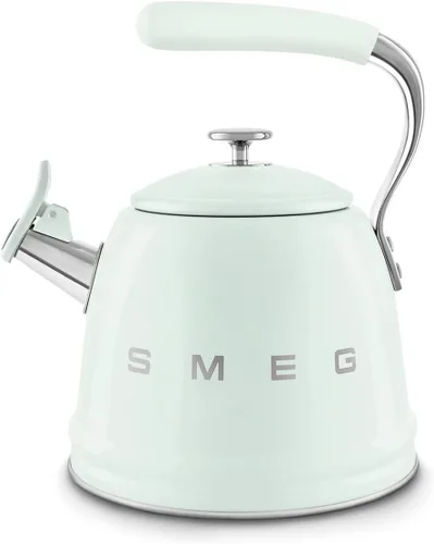 Miniatura 15 de Smeg Tetera silbante Retro para estufa – 2.4L (Negro)