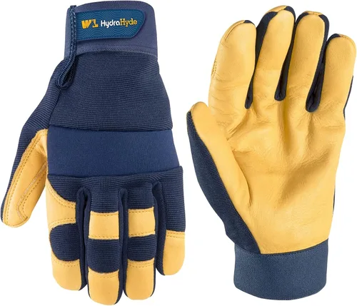 Miniatura 2 de Wells Lamont Paquete de guantes de trabajo de cuero para hombre (320XL, 1132) Resistente al agua, máxima destreza