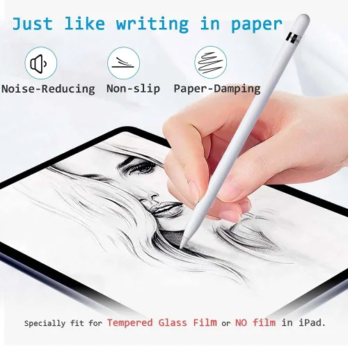 Miniatura 4 de Puntas de amortiguación suaves Paperfeel de repuesto compatibles con Apple Pencil de 1ª generación y 2ª generación, puntas reductoras de ruido