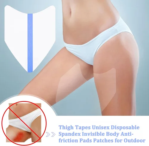 Miniatura 5 de Adhesivo interior antirozaduras en el muslo, almohadilla antifricción para la prevención de los muslos, cintas invisibles para muslos, parches