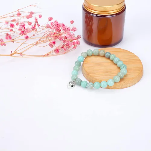 Miniatura 3 de Get Well Soon Regalos para mujeres, Life is Tough but So Are You Inspirador Pulsera de piedra natural para hombres, adolescentes y niñas