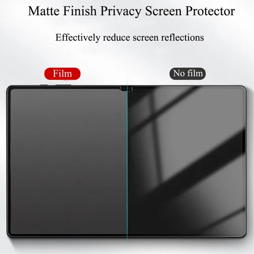 Miniatura 3 de Paquete de 1 protector de pantalla de privacidad para Samsung Galaxy Tab S10 Plus/Samsung Galaxy Tab S9 Plus 2023/Samsung Galaxy Tab S8 Plus