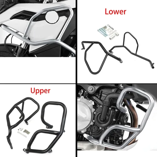 Miniatura 3 de Worldmotop - Protectores de mano de repuesto para BMW F750GS F750 GS 2018 2019 2020 2021 2022 2023 (negro)