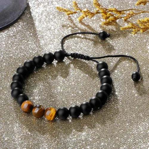 Miniatura 5 de Pulsera de regalos para hombres para papá hijo mi hombre novio marido hermano nieto abuelo papá bonus sobrino tío cumpleaños día del padre