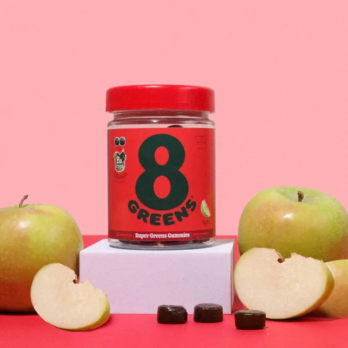 Miniatura 9 de 8Greens Gomitas de Superalimentos Diarios - Potenciador de Superalimentos, Energía y Apoyo Inmunológico, Hecho con Verdaderas Verduras, Polvo