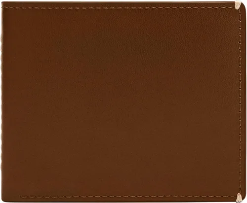 Miniatura 10 de Fossil Billetera plegable de cuero para hombre con ventana de identificación abatible para hombres