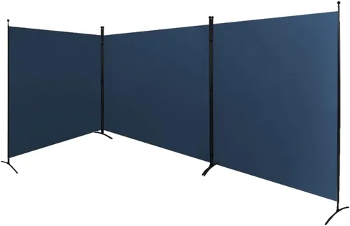 Miniatura 16 de Steel-AID - Divisor de privacidad de un solo panel – Pantalla de privacidad plegable para oficina, aula, dormitorio, habitación de los niños