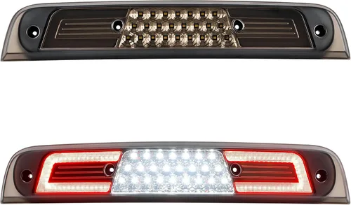Tercera luz de freno LED para Ram 1500 2019 2020 2021 2022 2023 2024 (no compatible con TRX/cámara/Classic), lámpara trasera central de alto montaje