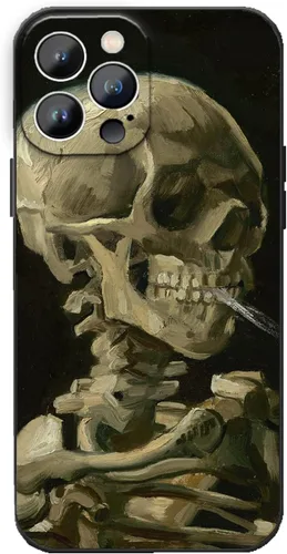Miniatura 8 de Funda para iPhone 13, famosa funda de teléfono artístico, terraza de café por la noche por Vincent Van Gogh, protección de cuerpo completo de TPU