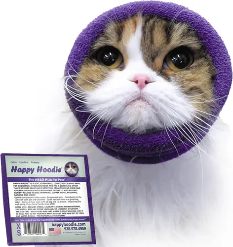 Miniatura 14 de Happy Hoodie La banda calmante original para perros y gatos - Marca americana - Alivio de la ansiedad/Protección contra el ruido-Aseo-Truenos-Fuegos