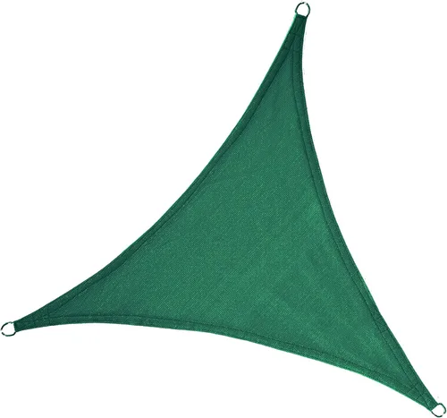 Miniatura 22 de Parasol triangular 12 x 12 x 12 pies, toldo estilo vela, bloqueador de UV para patio y exterior, de la marca LyShade, Azul cadete
