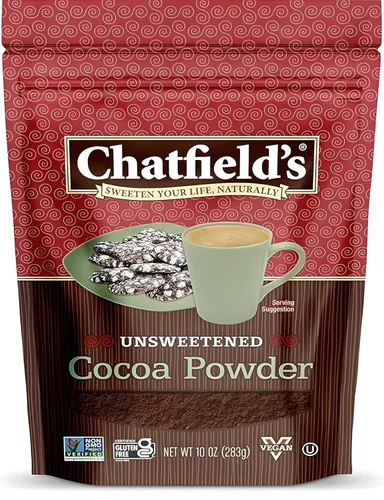 Miniatura 11 de Chatfield's Polvo de algarrobo premium, sin cafeína, apto para veganos, kosher, sin gluten y sin OMG, 16 onzas (paquete de 6)