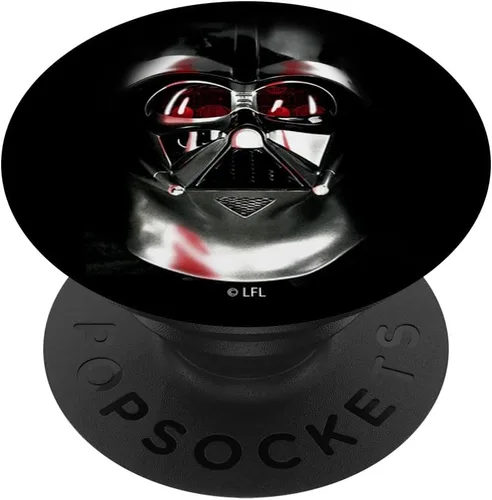 Miniatura 6 de Star Wars Máscara de Darth Vader Reflejo en sus ojos PopSockets MagSafe PopGrip para iPhone