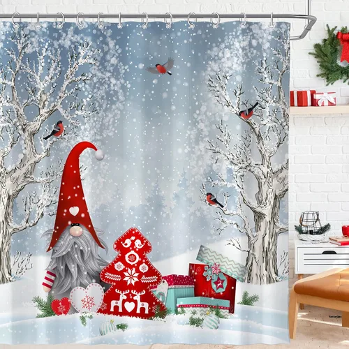 Miniatura 23 de Cortina de Ducha Pequeña de Cabina para RV de Medio Tamaño Océano Playa Costera Seaside para Baño 36A*72A Pulgadas Náutica Verano Playera Decoración