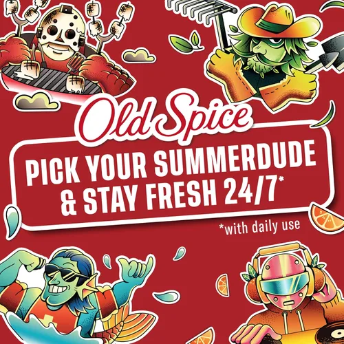 Miniatura 11 de Old Spice Desodorante antitranspirante Dry Feel para hombres, Summerdudes, protección 24/7 contra el sudor y el olor, frescura soleada 24/7 y aroma