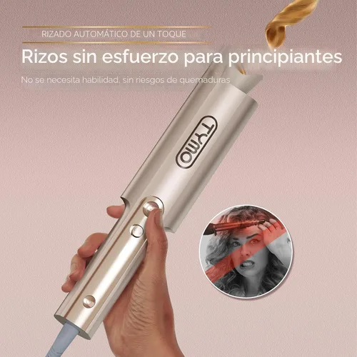 Miniatura 2 de Rizador Automático Rotativo Mejorado - TYMO CurlPro Plus Varita de Rizar de Barril Largo para Cabello Largo, Rizador de Pelo Cerámico para Mujeres