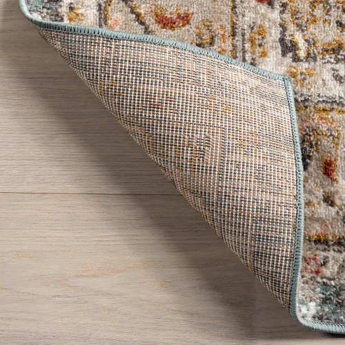 Miniatura 5 de nuLOOM Performance - Alfombra de estilo oriental, diseño vintage, duradera, fácil de limpiar, Justine Beige, 8'10' x 12